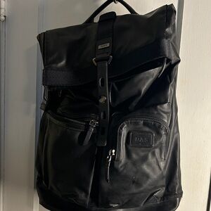 Tumi Alpha Bravo London Roll Top Black
